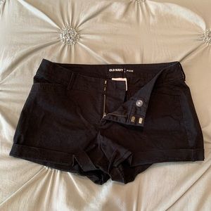 Cute Black Denim Shorts